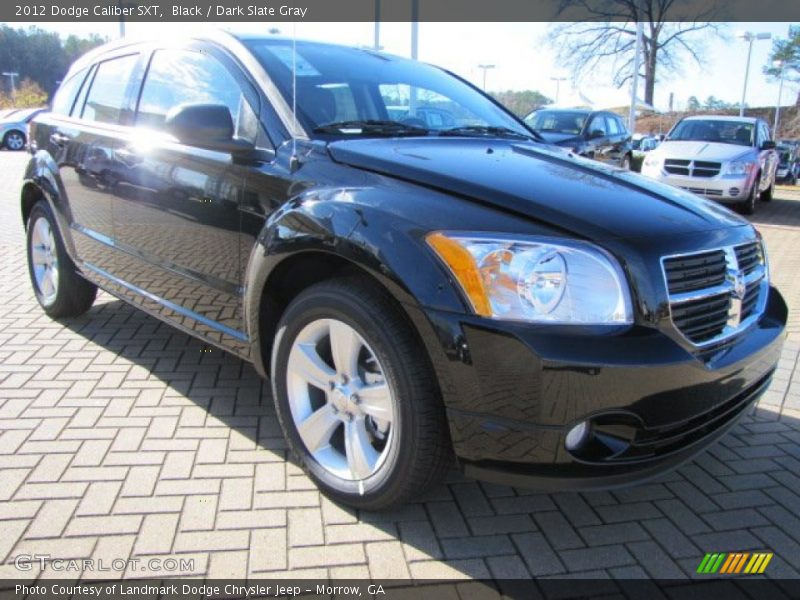 Black / Dark Slate Gray 2012 Dodge Caliber SXT