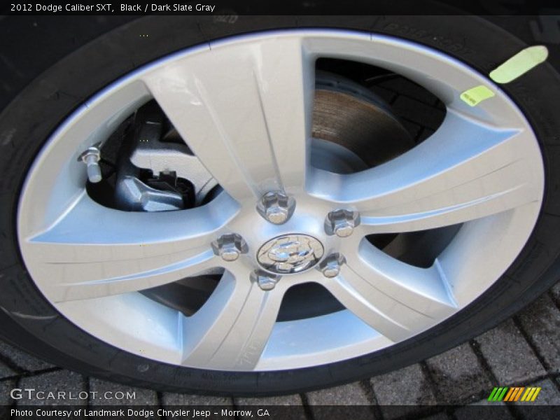Black / Dark Slate Gray 2012 Dodge Caliber SXT
