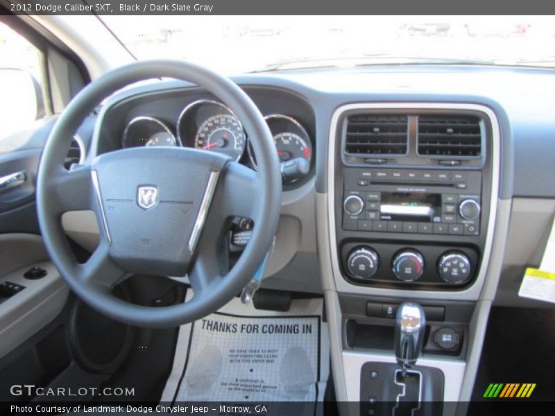 Black / Dark Slate Gray 2012 Dodge Caliber SXT