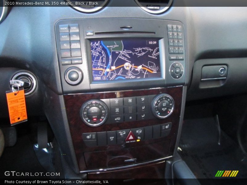 Black / Black 2010 Mercedes-Benz ML 350 4Matic