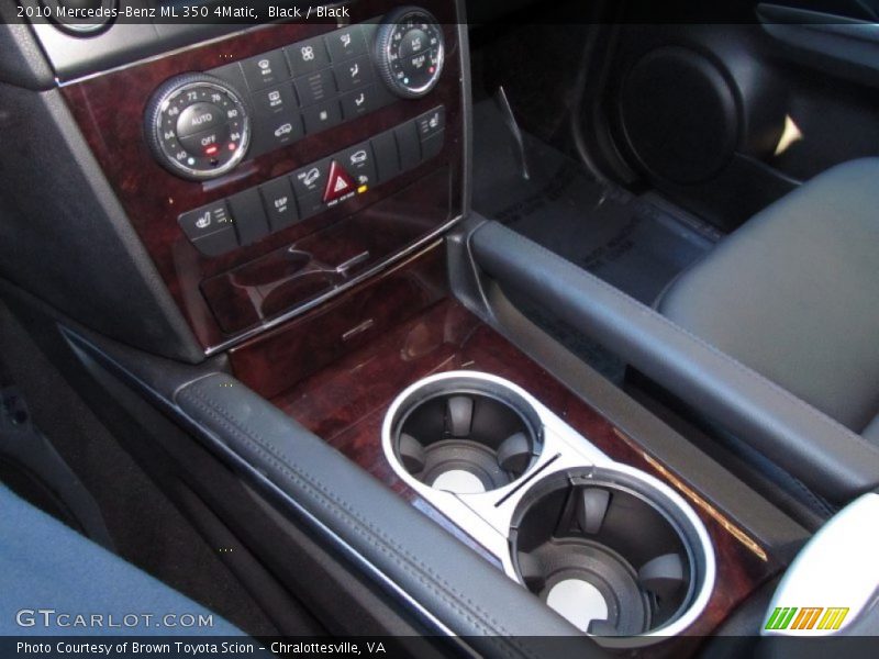 Black / Black 2010 Mercedes-Benz ML 350 4Matic