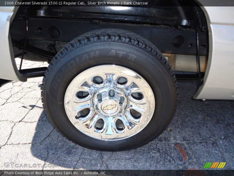 Silver Birch Metallic / Dark Charcoal 2006 Chevrolet Silverado 1500 LS Regular Cab
