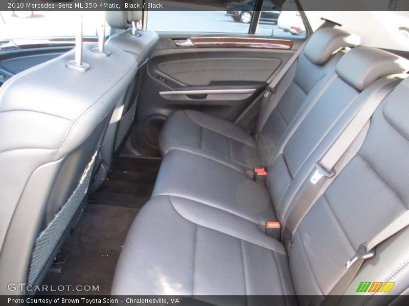 Black / Black 2010 Mercedes-Benz ML 350 4Matic