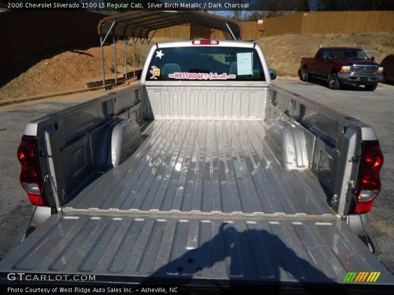 Silver Birch Metallic / Dark Charcoal 2006 Chevrolet Silverado 1500 LS Regular Cab