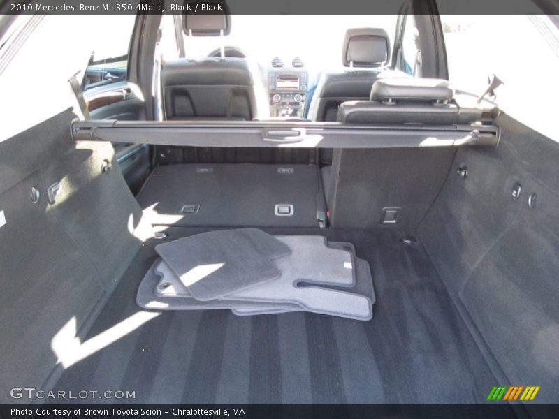Black / Black 2010 Mercedes-Benz ML 350 4Matic