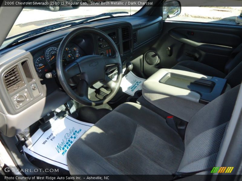 Silver Birch Metallic / Dark Charcoal 2006 Chevrolet Silverado 1500 LS Regular Cab