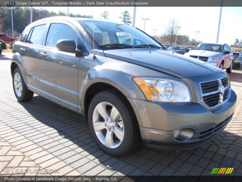 Tungsten Metallic / Dark Slate Gray/Medium Graystone 2012 Dodge Caliber SXT