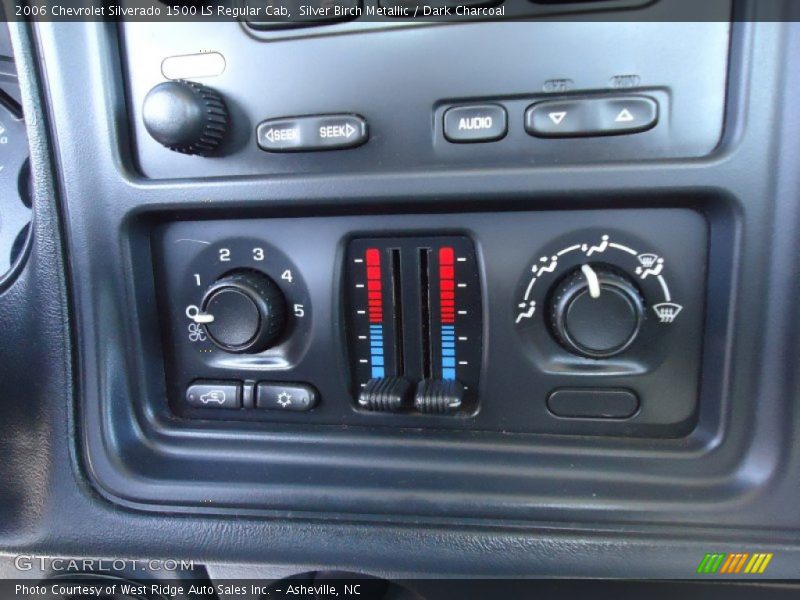 Silver Birch Metallic / Dark Charcoal 2006 Chevrolet Silverado 1500 LS Regular Cab