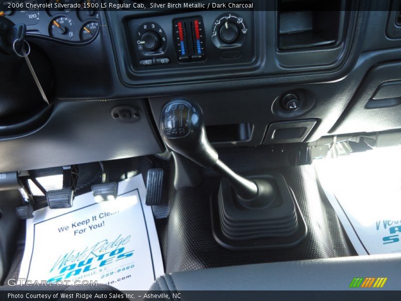 Silver Birch Metallic / Dark Charcoal 2006 Chevrolet Silverado 1500 LS Regular Cab