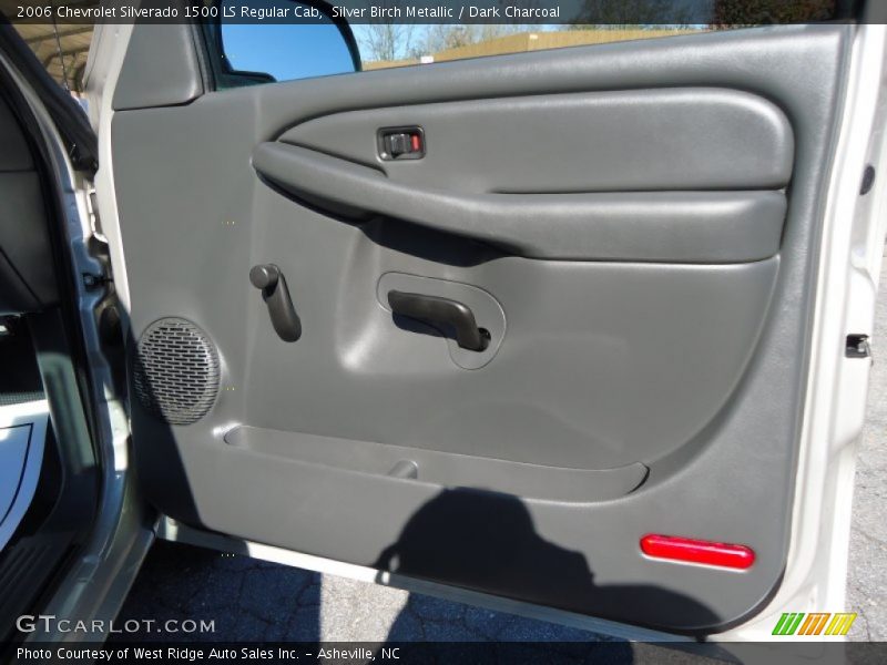 Silver Birch Metallic / Dark Charcoal 2006 Chevrolet Silverado 1500 LS Regular Cab