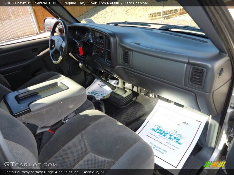 Silver Birch Metallic / Dark Charcoal 2006 Chevrolet Silverado 1500 LS Regular Cab