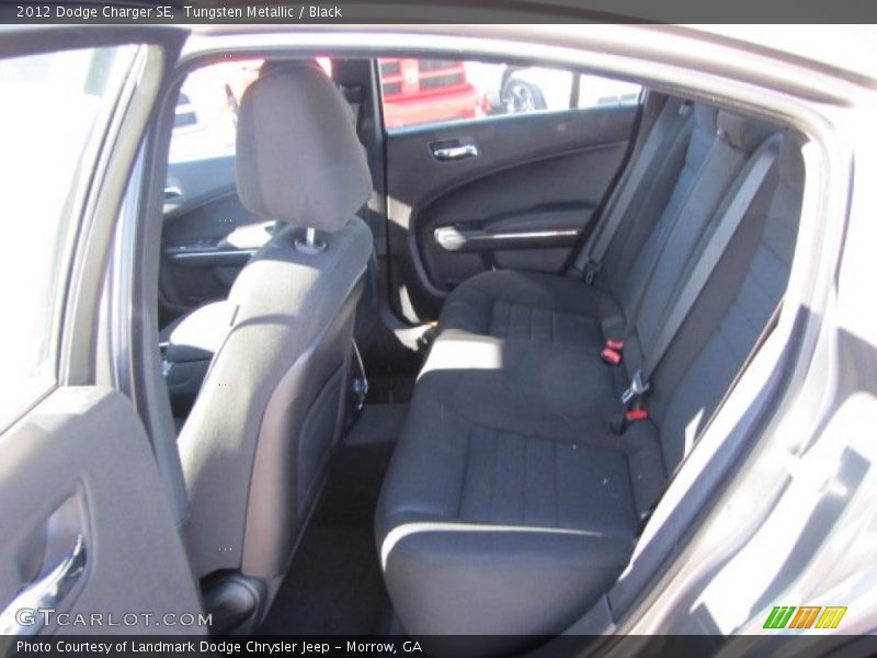 Tungsten Metallic / Black 2012 Dodge Charger SE