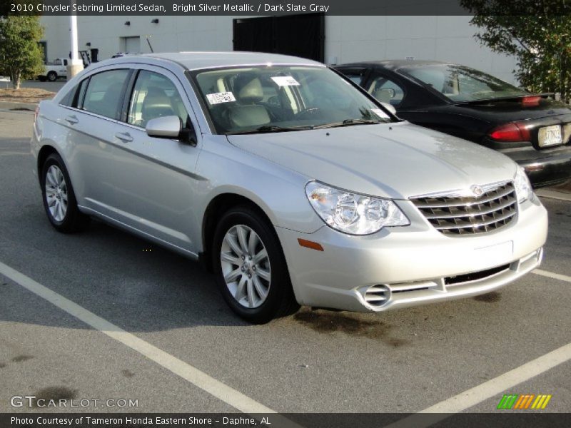 Bright Silver Metallic / Dark Slate Gray 2010 Chrysler Sebring Limited Sedan