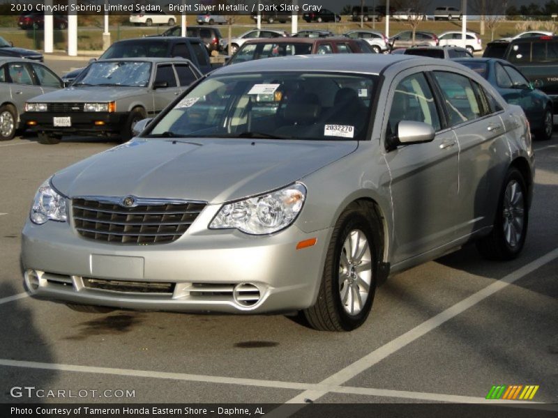 Bright Silver Metallic / Dark Slate Gray 2010 Chrysler Sebring Limited Sedan