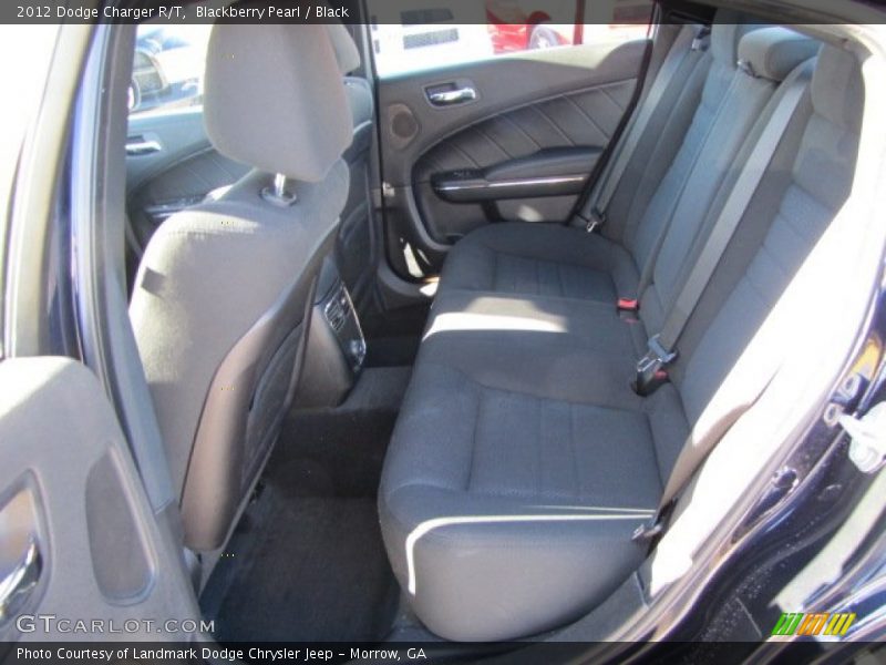 Blackberry Pearl / Black 2012 Dodge Charger R/T