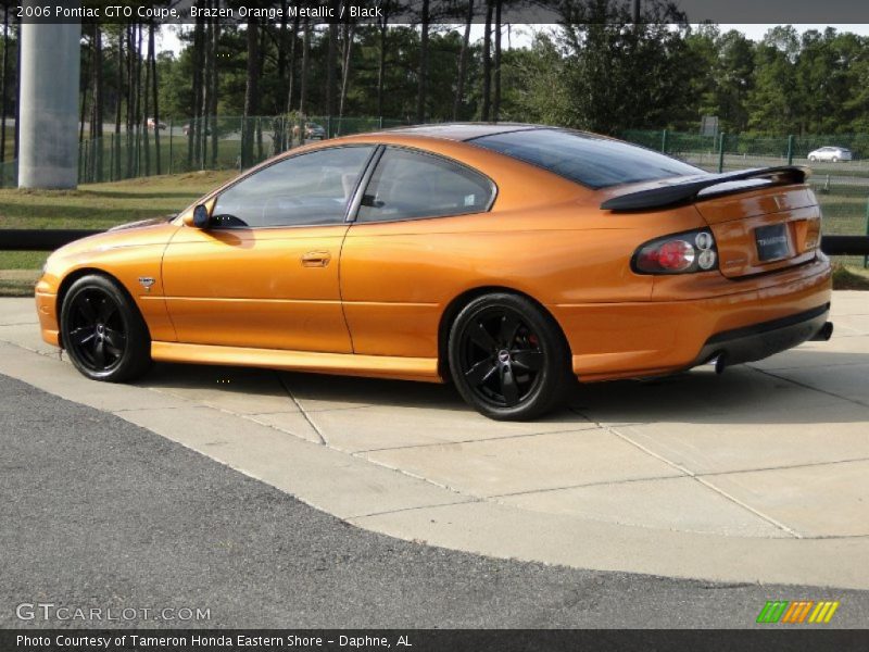  2006 GTO Coupe Brazen Orange Metallic