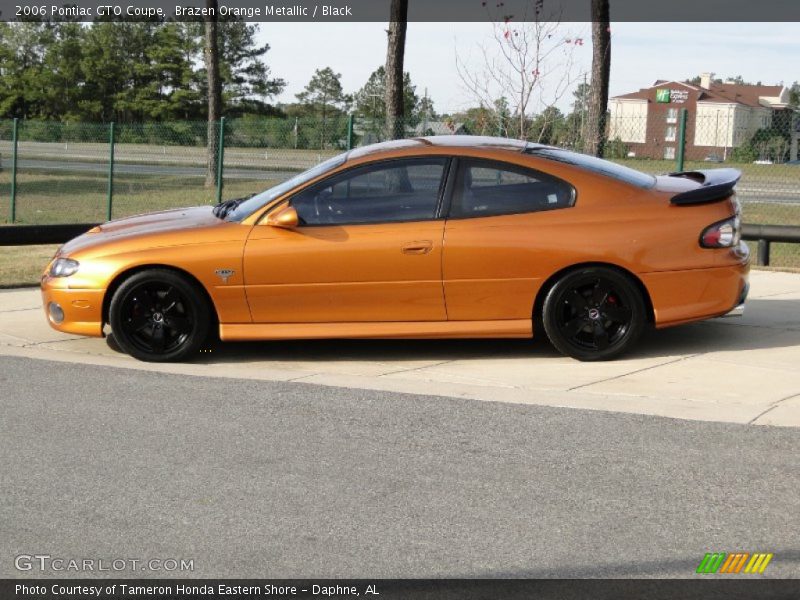  2006 GTO Coupe Brazen Orange Metallic