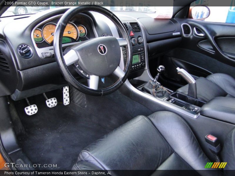 Black Interior - 2006 GTO Coupe 