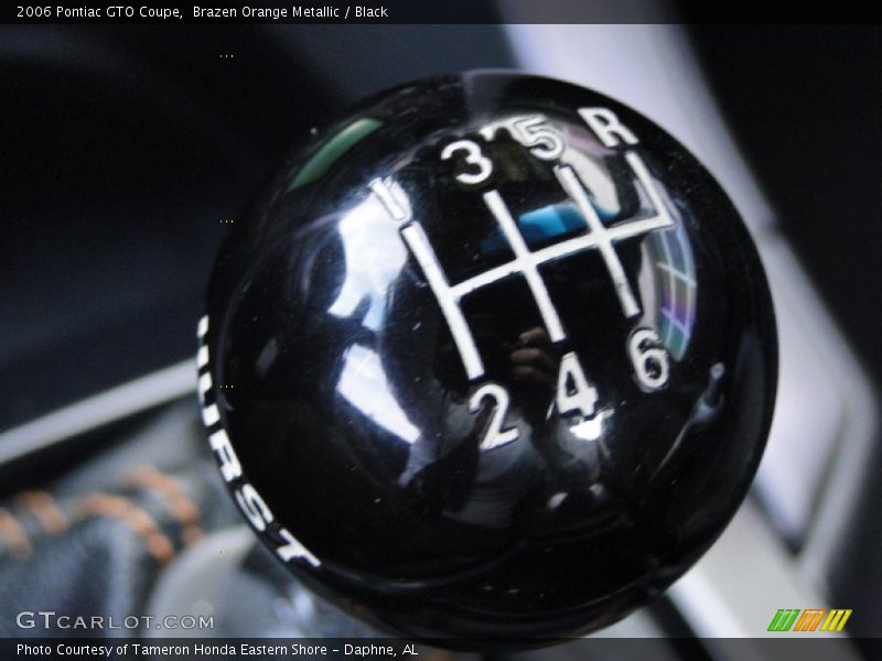 Hurst shifter knob - 2006 Pontiac GTO Coupe