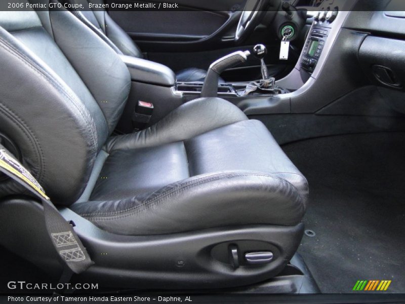 Brazen Orange Metallic / Black 2006 Pontiac GTO Coupe