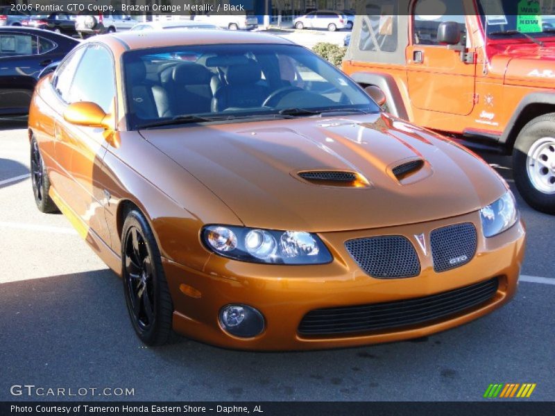  2006 GTO Coupe Brazen Orange Metallic