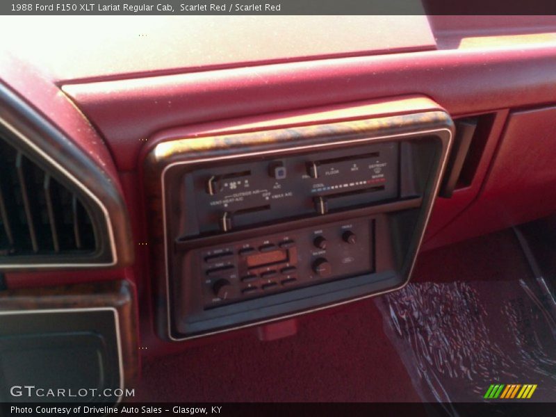 Controls of 1988 F150 XLT Lariat Regular Cab
