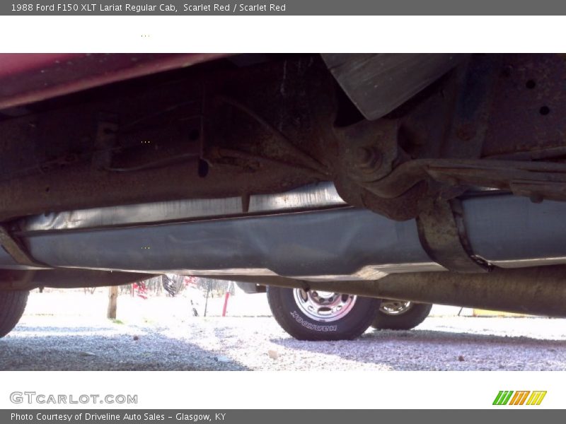 Undercarriage of 1988 F150 XLT Lariat Regular Cab