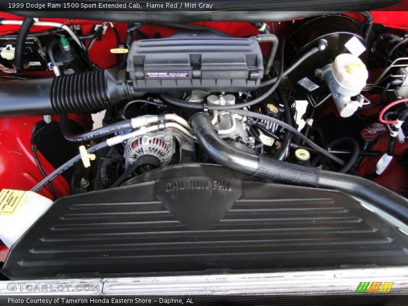  1999 Ram 1500 Sport Extended Cab Engine - 5.9 Liter OHV 16-Valve V8