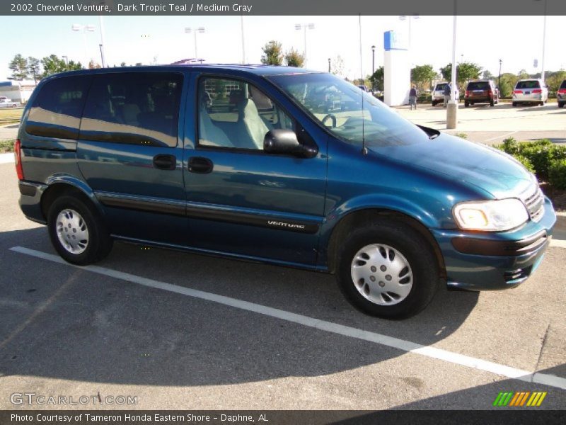 Dark Tropic Teal / Medium Gray 2002 Chevrolet Venture