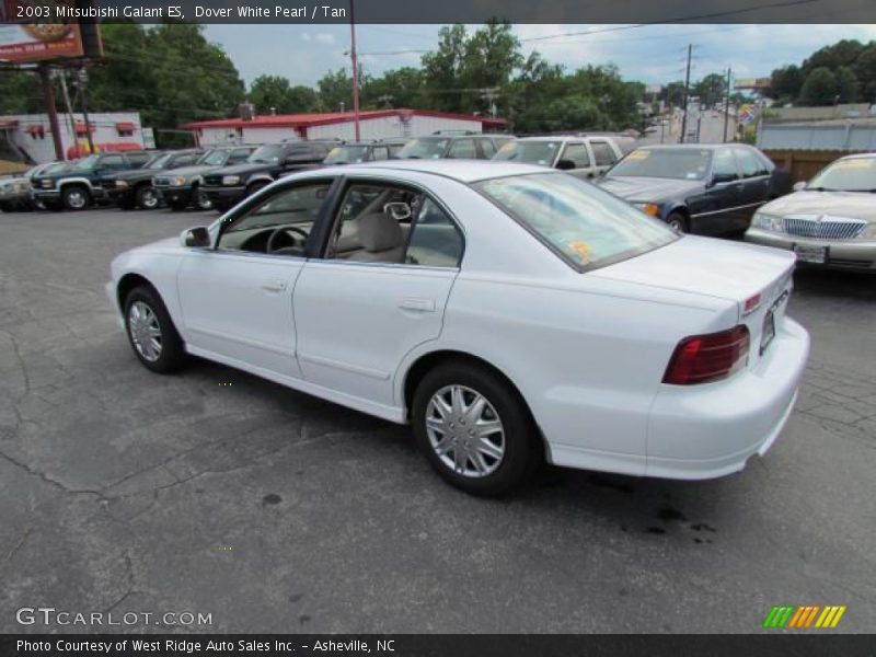 Dover White Pearl / Tan 2003 Mitsubishi Galant ES