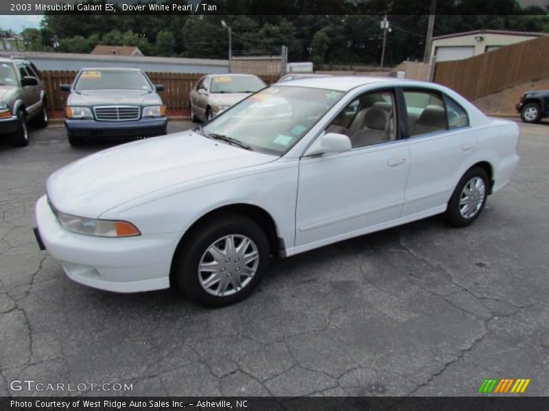 Dover White Pearl / Tan 2003 Mitsubishi Galant ES