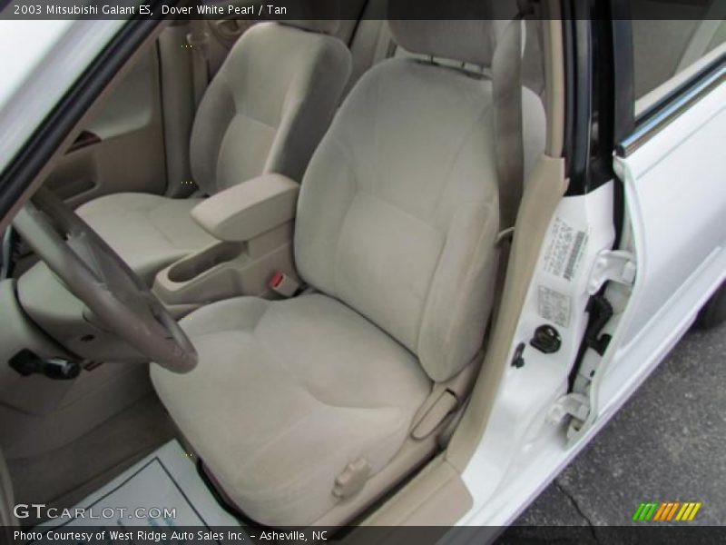 Dover White Pearl / Tan 2003 Mitsubishi Galant ES