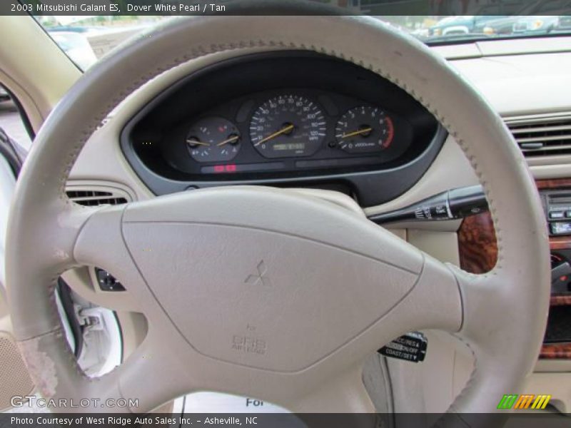 Dover White Pearl / Tan 2003 Mitsubishi Galant ES