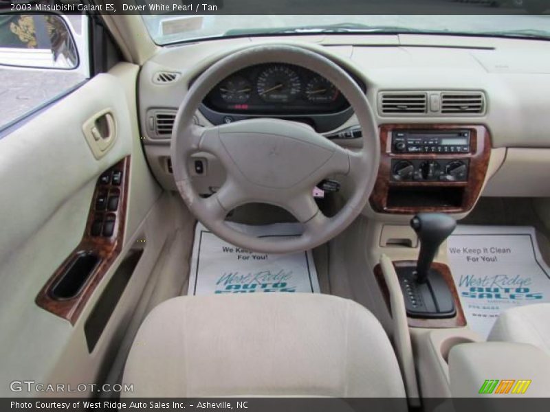 Dover White Pearl / Tan 2003 Mitsubishi Galant ES
