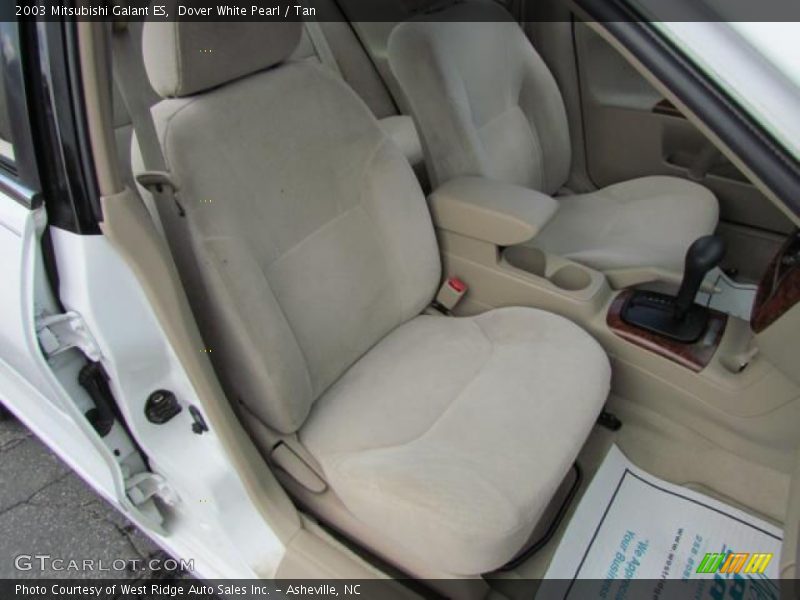 Dover White Pearl / Tan 2003 Mitsubishi Galant ES
