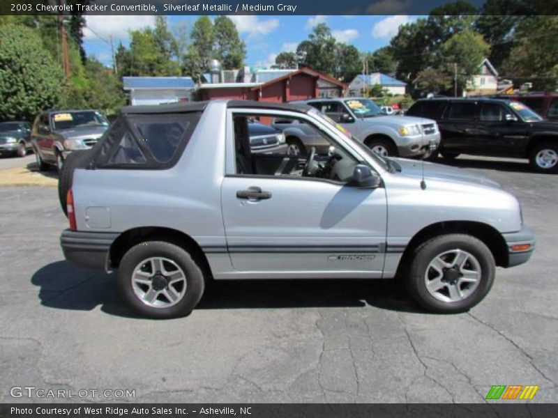  2003 Tracker Convertible Silverleaf Metallic