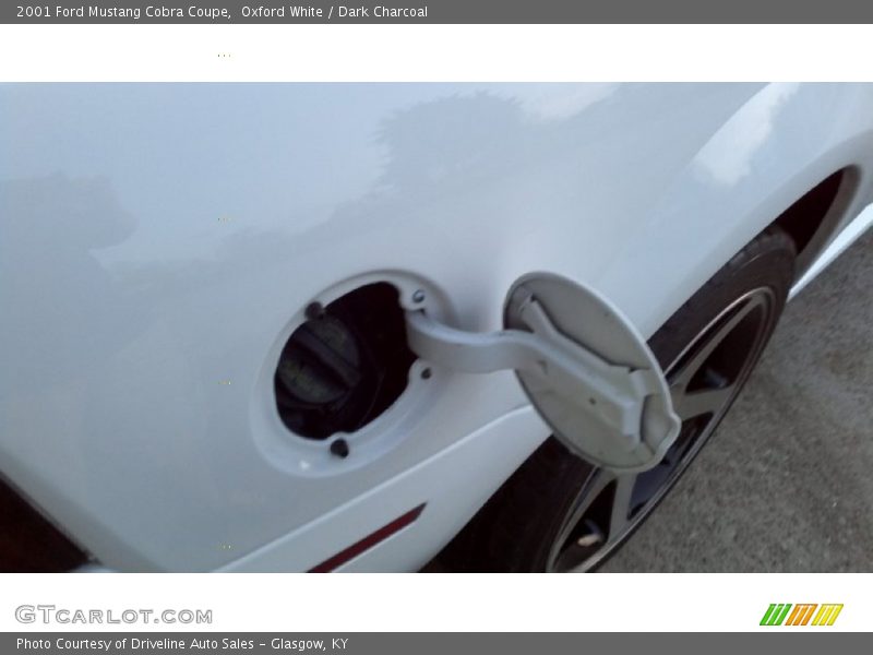 Oxford White / Dark Charcoal 2001 Ford Mustang Cobra Coupe