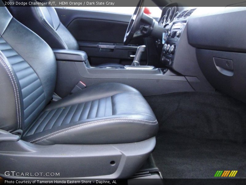 HEMI Orange / Dark Slate Gray 2009 Dodge Challenger R/T