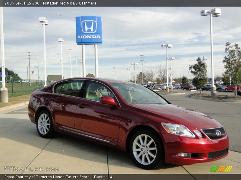 Matador Red Mica / Cashmere 2006 Lexus GS 300