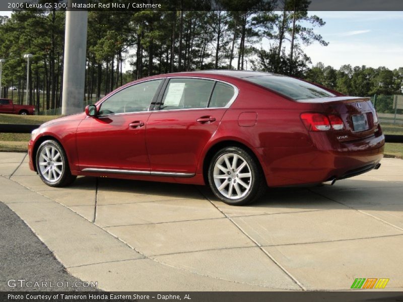 Matador Red Mica / Cashmere 2006 Lexus GS 300