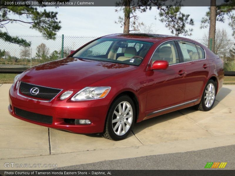 Matador Red Mica / Cashmere 2006 Lexus GS 300