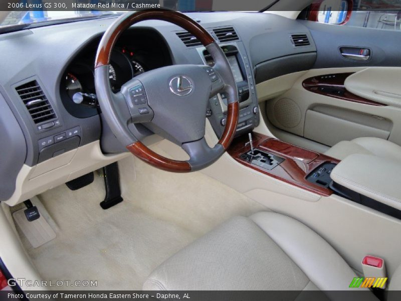 Matador Red Mica / Cashmere 2006 Lexus GS 300
