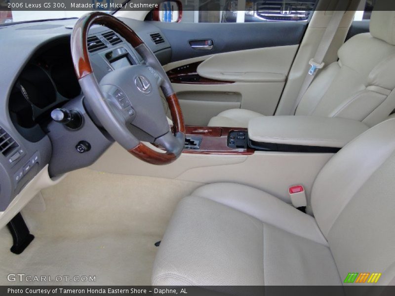 Matador Red Mica / Cashmere 2006 Lexus GS 300