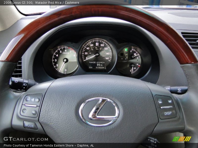 Matador Red Mica / Cashmere 2006 Lexus GS 300