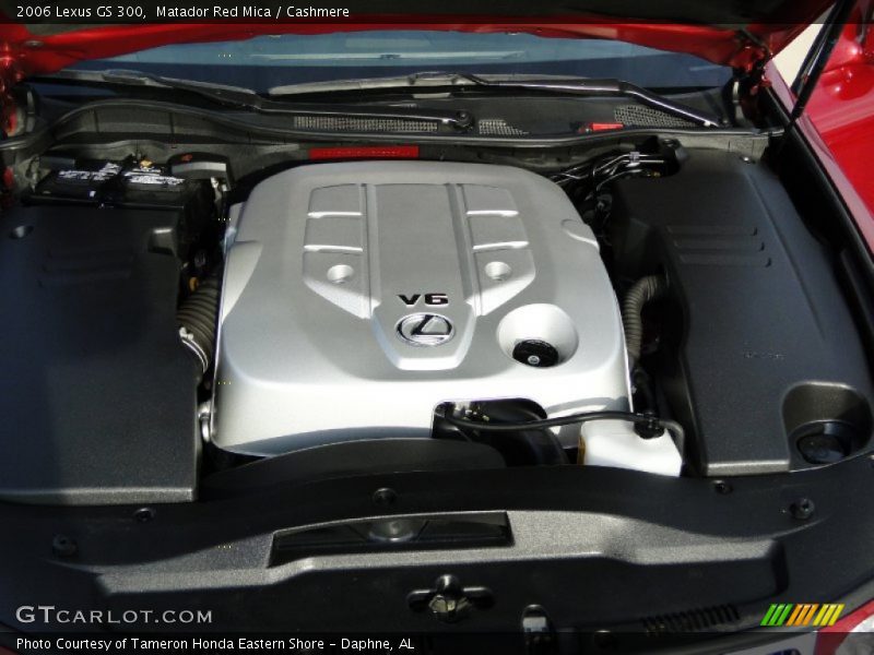Matador Red Mica / Cashmere 2006 Lexus GS 300