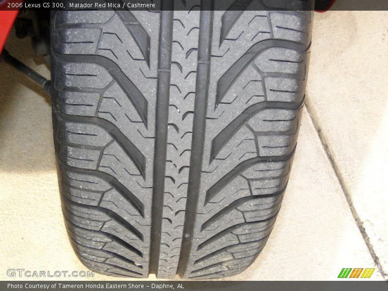 Matador Red Mica / Cashmere 2006 Lexus GS 300