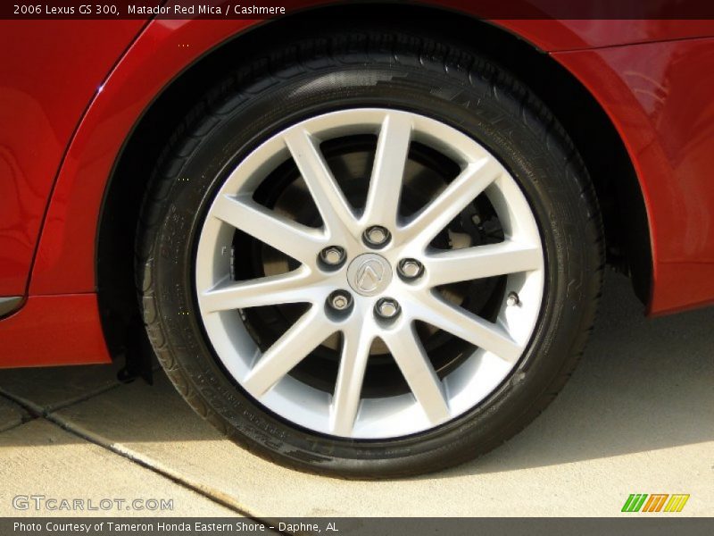 Matador Red Mica / Cashmere 2006 Lexus GS 300
