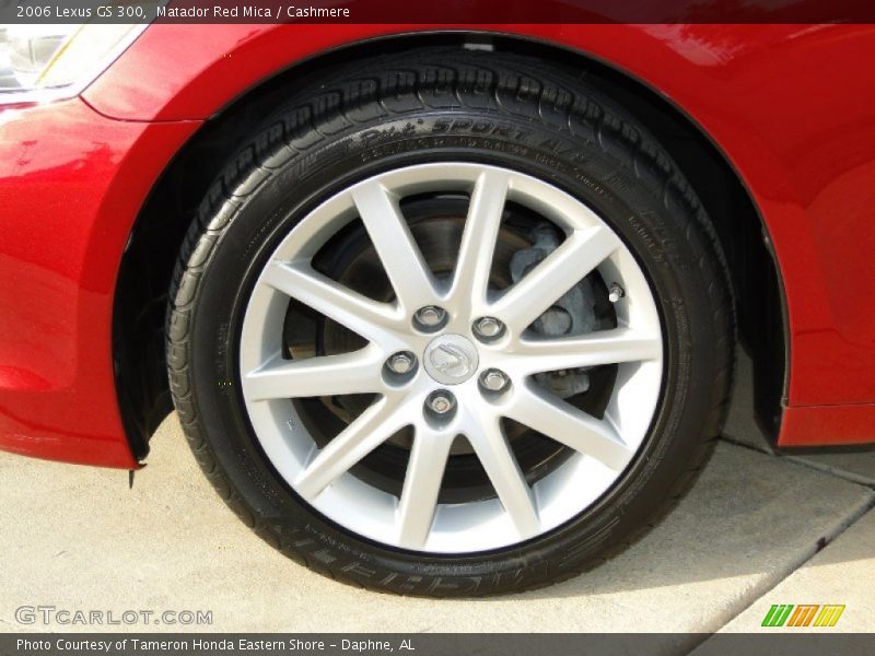 Matador Red Mica / Cashmere 2006 Lexus GS 300