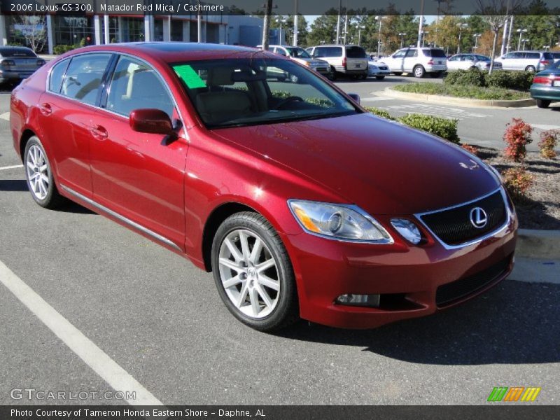 Matador Red Mica / Cashmere 2006 Lexus GS 300