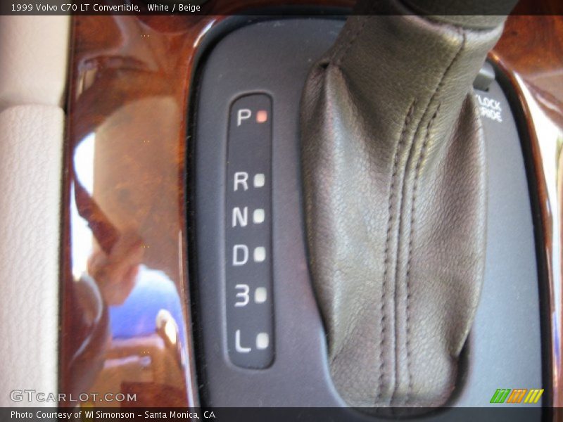 White / Beige 1999 Volvo C70 LT Convertible